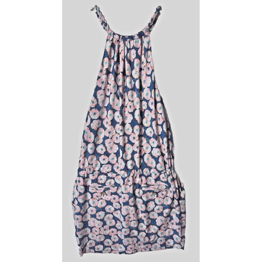 Rachel Rachel Roy Tank Dress With Pocketsā Size S, Floral Print, Front Tie